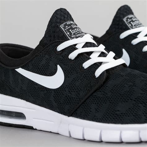 nike sb stefan janoski max schwarz weiß|Nike SB stefan janoski sale.